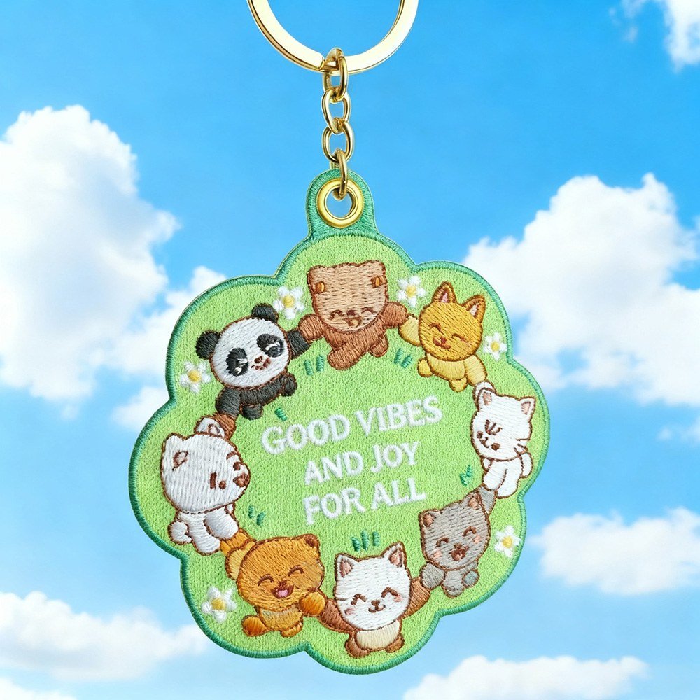 Embroidery Keychain