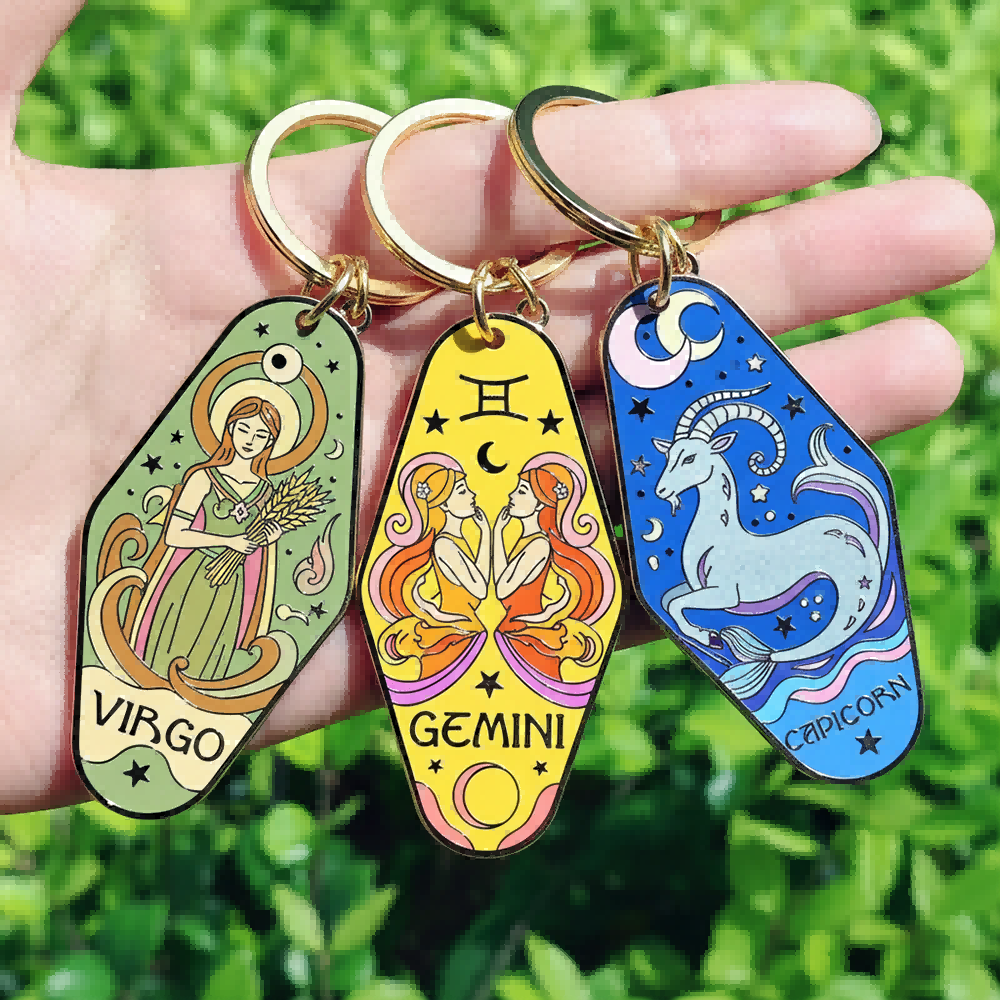 Hard Enamel Keychain